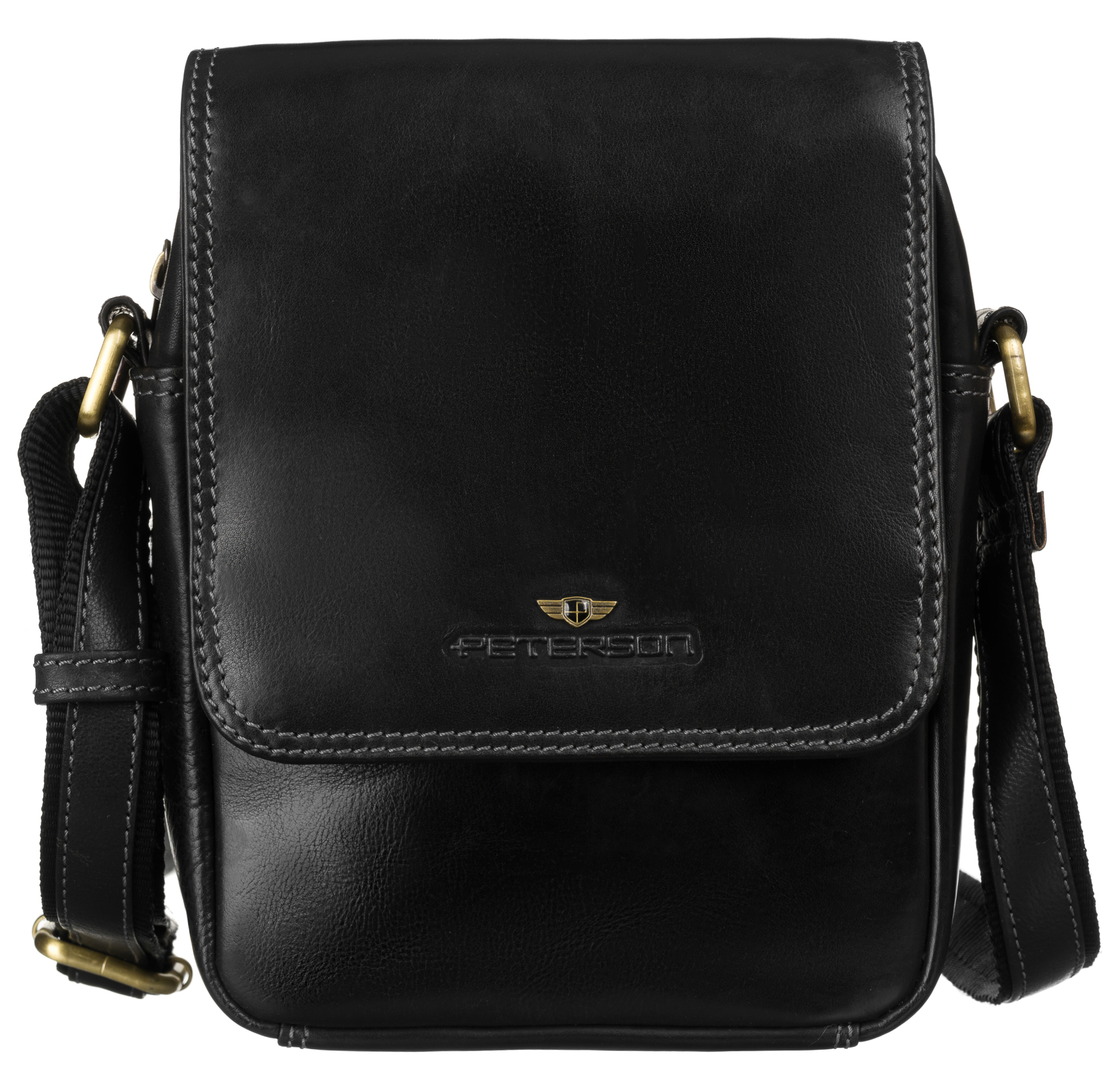 torba skórzana ptn tb-708-com black