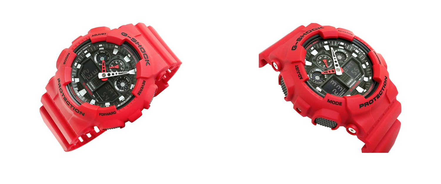 zegarek męski casio g-shock ga-100b-4aer + box