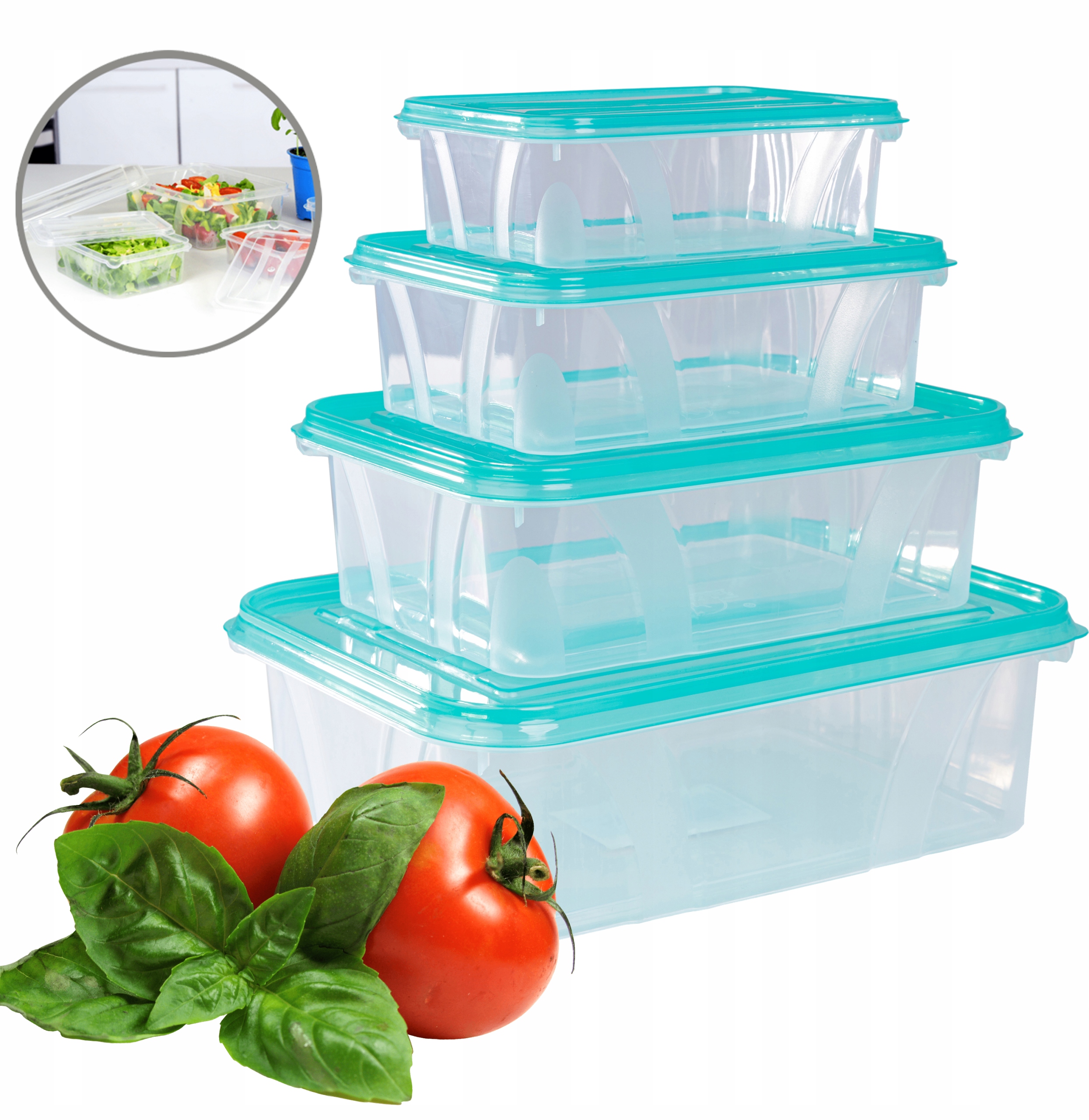 pojemnik master food - kpl zielony