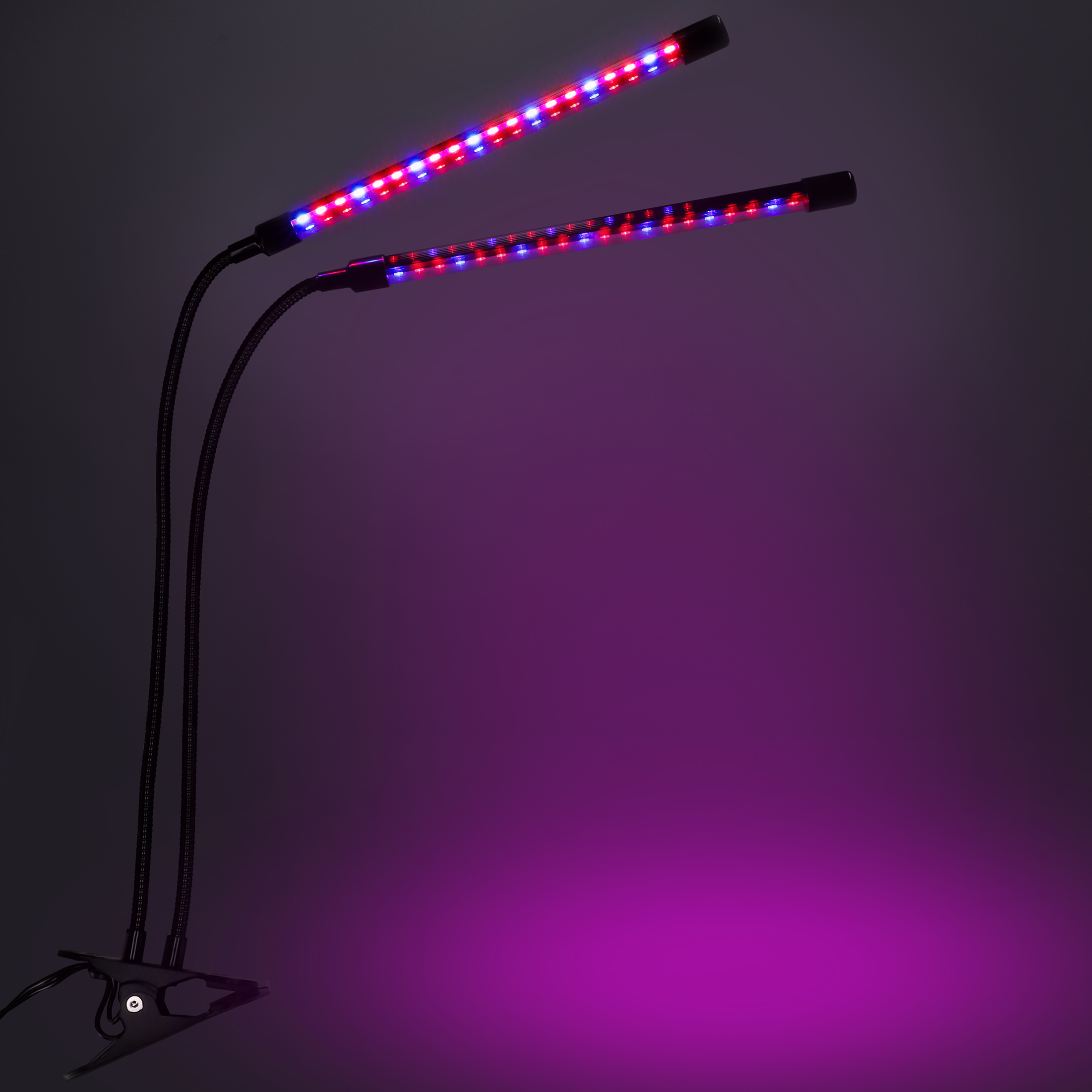 lampa led do wzrostu roślin 40 diod timer 15 w uprawa roślin do domu