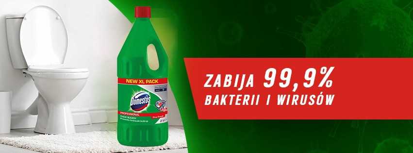 domestos płyn do wc pine fresh zielony 2l