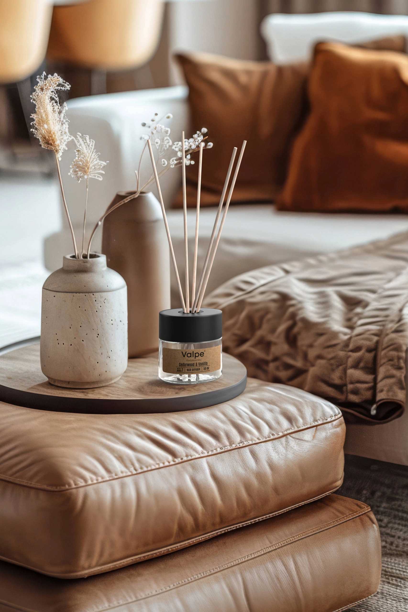 valpe dyfuzor zapachowy z patyczkami piżmo-cytrusy 50 ml dz50-328