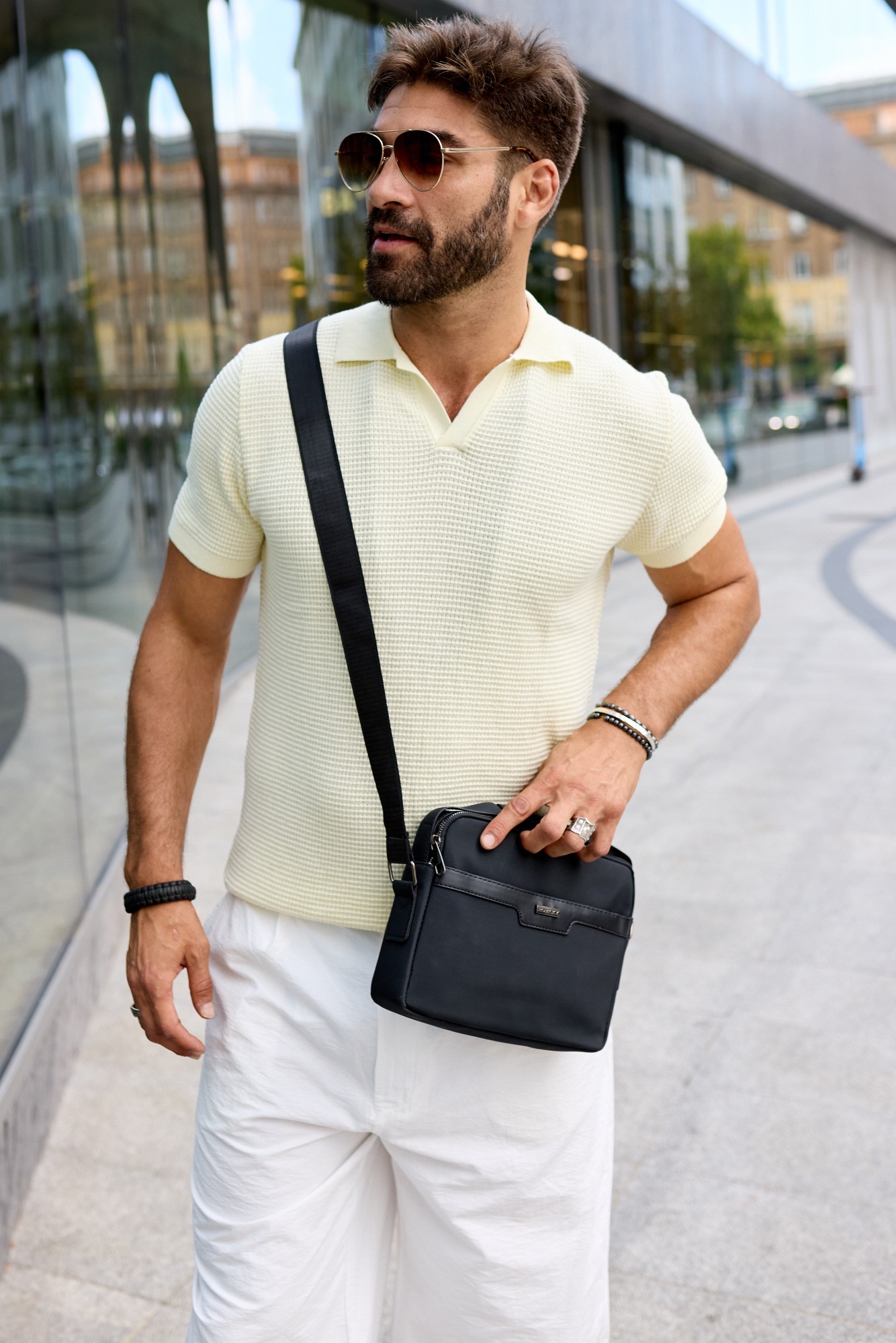 torba męska pu r-2613-3-6830 black