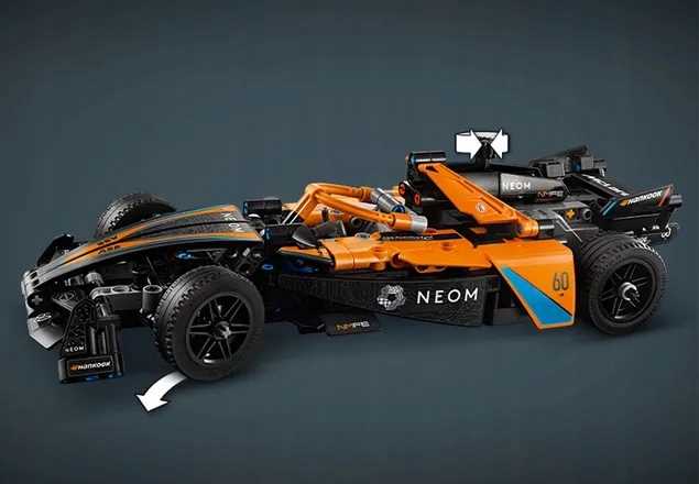 42169 - lego technic - neom mclaren formula e race car