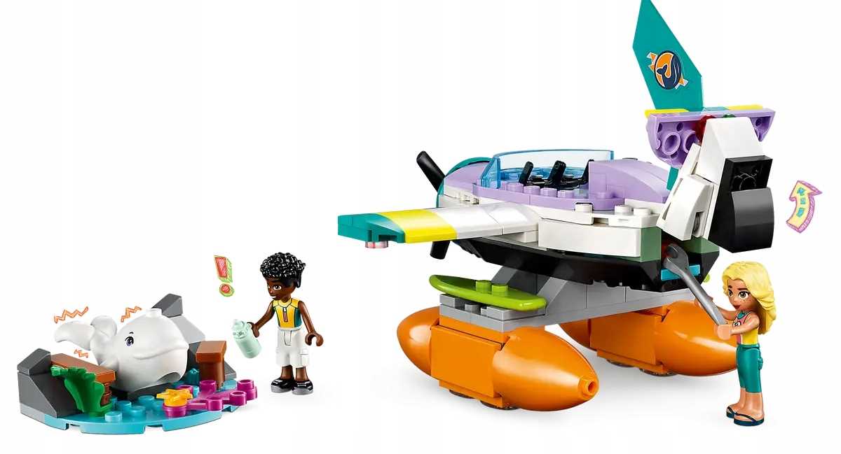 41752 - lego friends - hydroplan ratowniczy