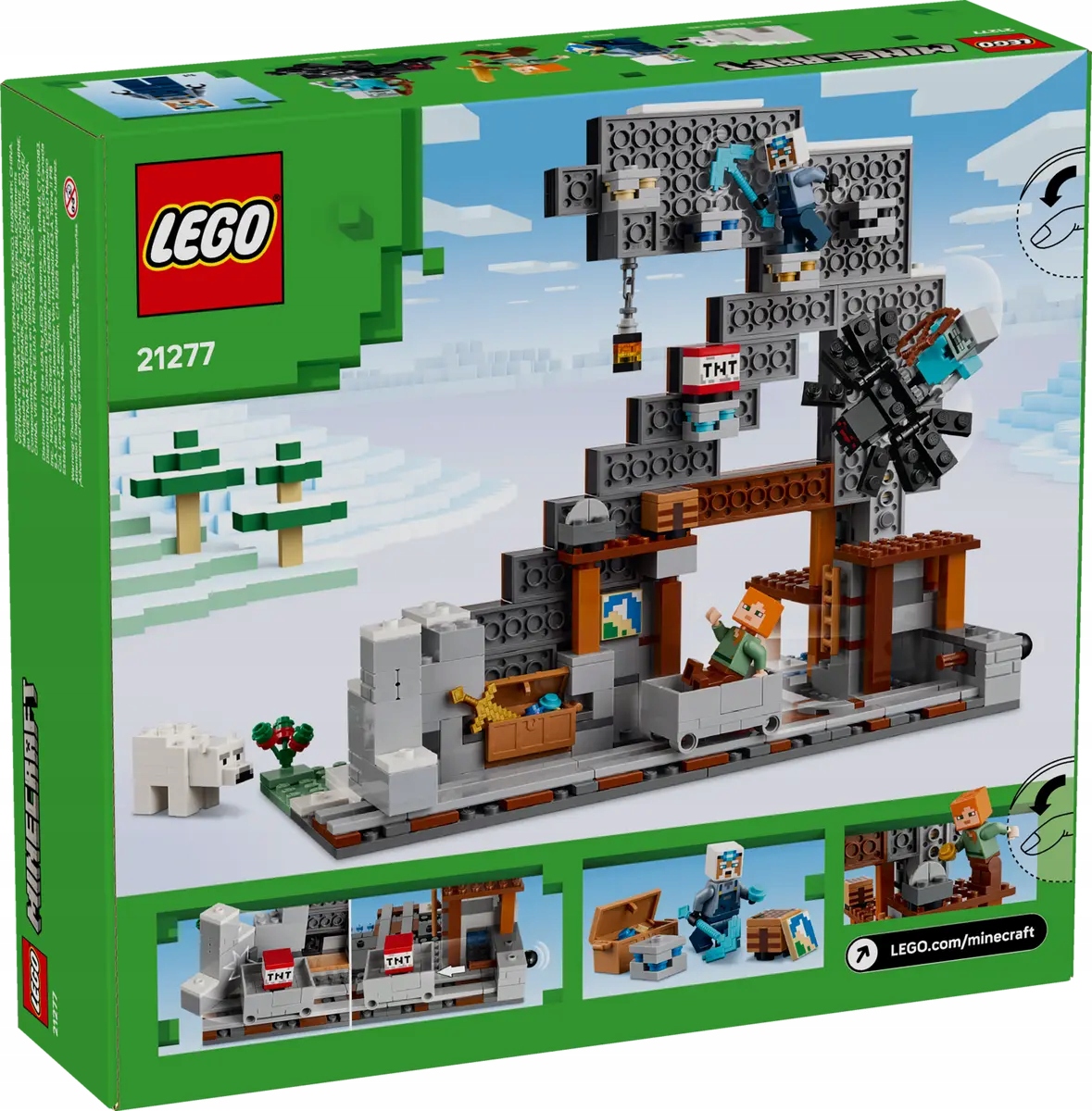 21277 - lego minecraft - kilofowa kopalnia