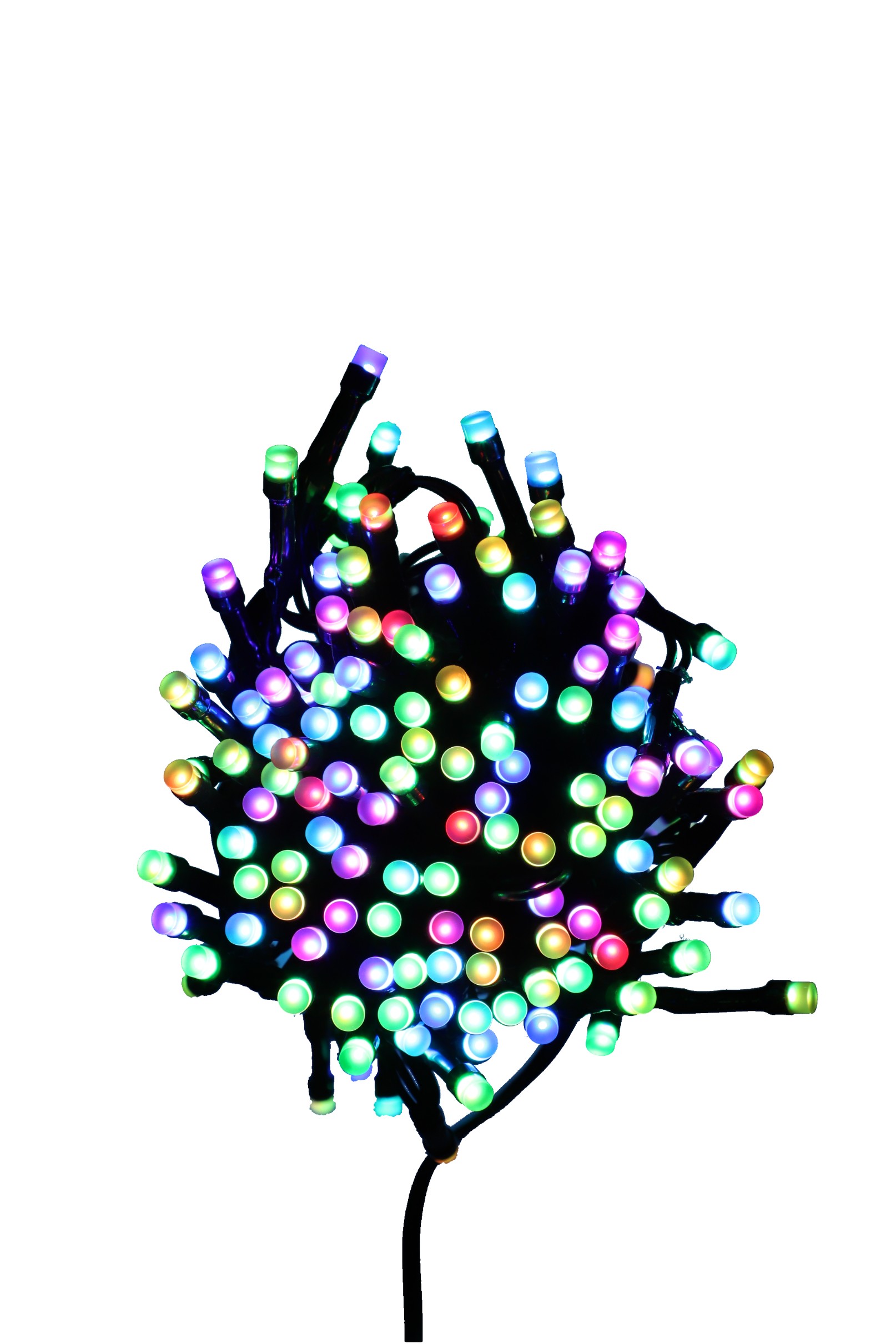 girlanda 240 led rgb z pilotem 8 funkcji 500 cm lampki kolorowe święta