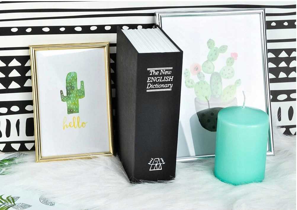 sejf - kasetka ukryta w książce 24x15,5x5,5cm