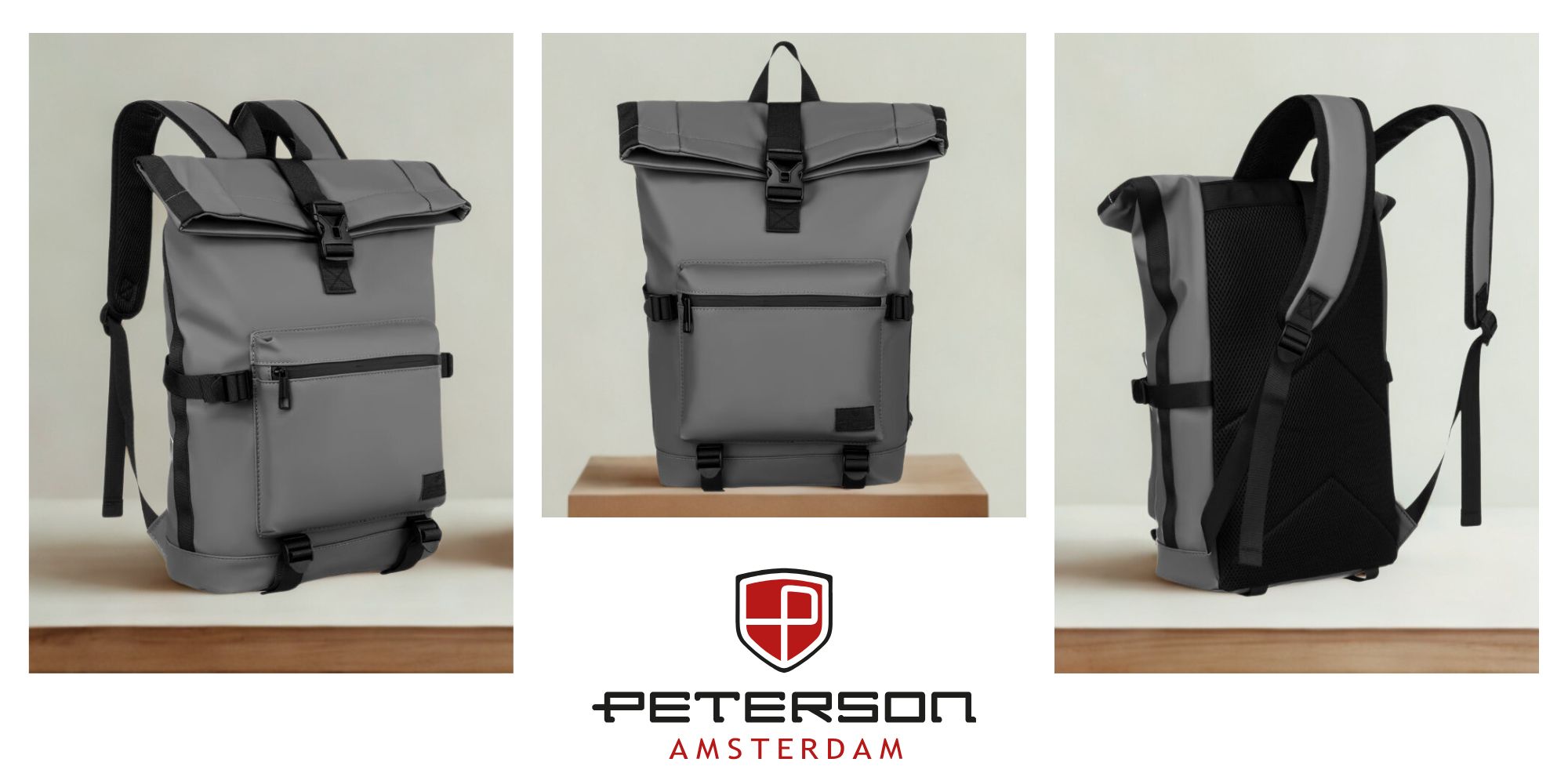 plecak miejski ptn nairobi-9121 gray