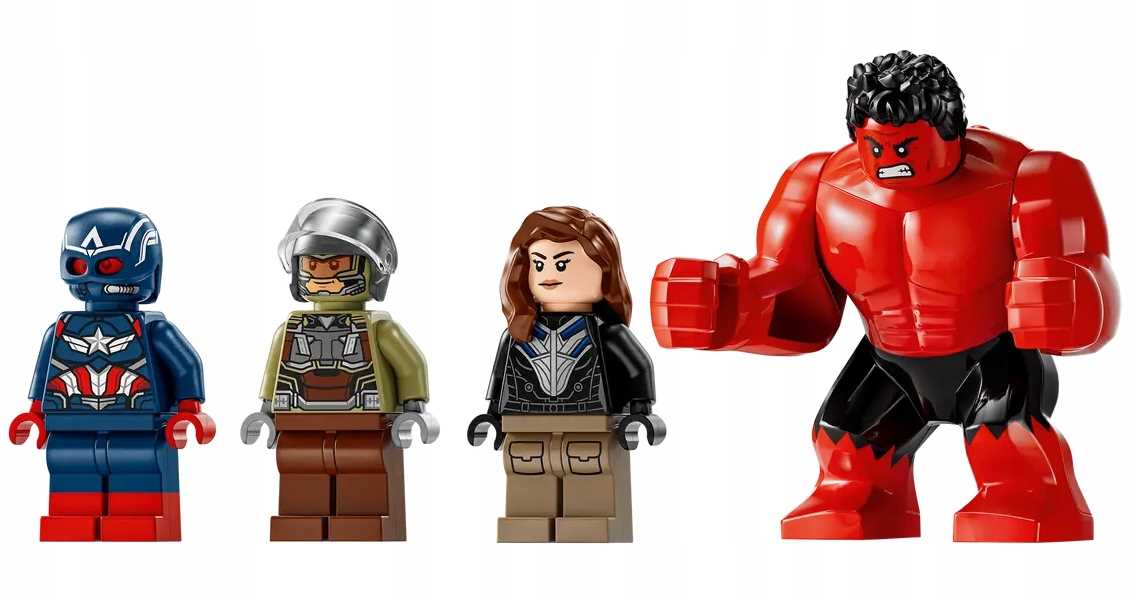 76292 - lego super heroes - kapitan ameryka kontra czerwony hulk — bitwa