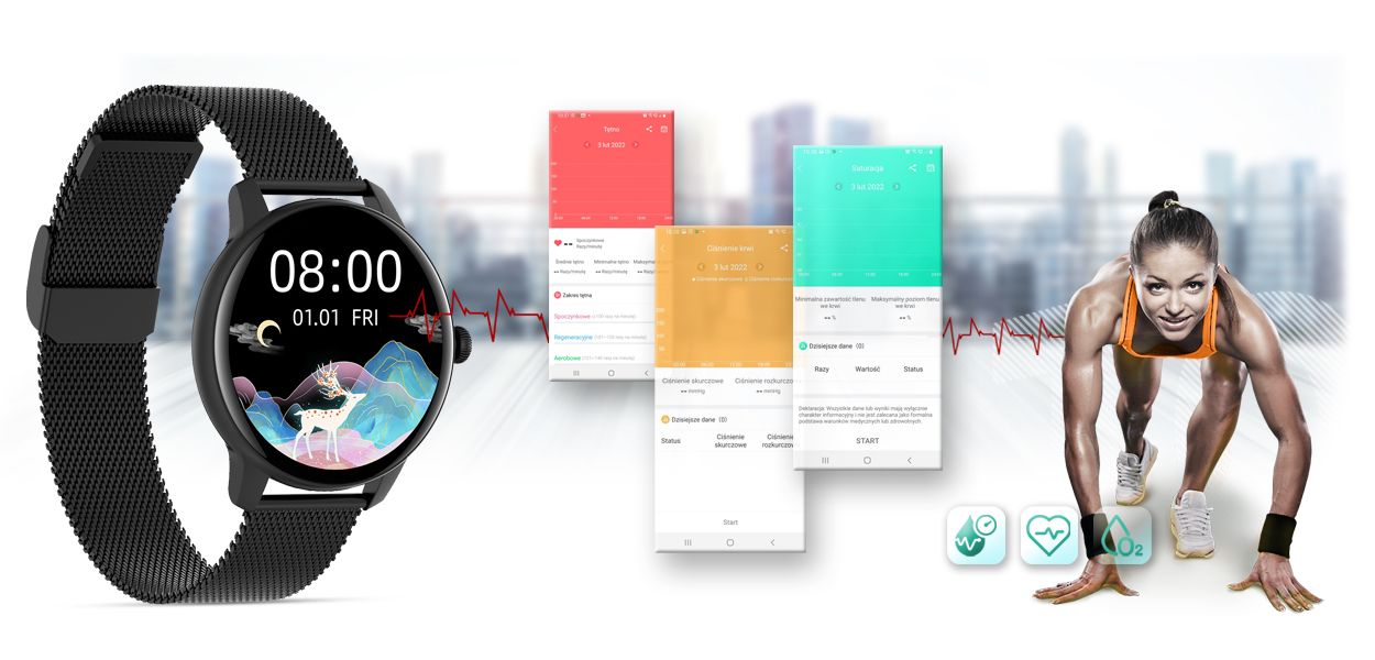 zegarek smartwatch g.rossi sw020-2