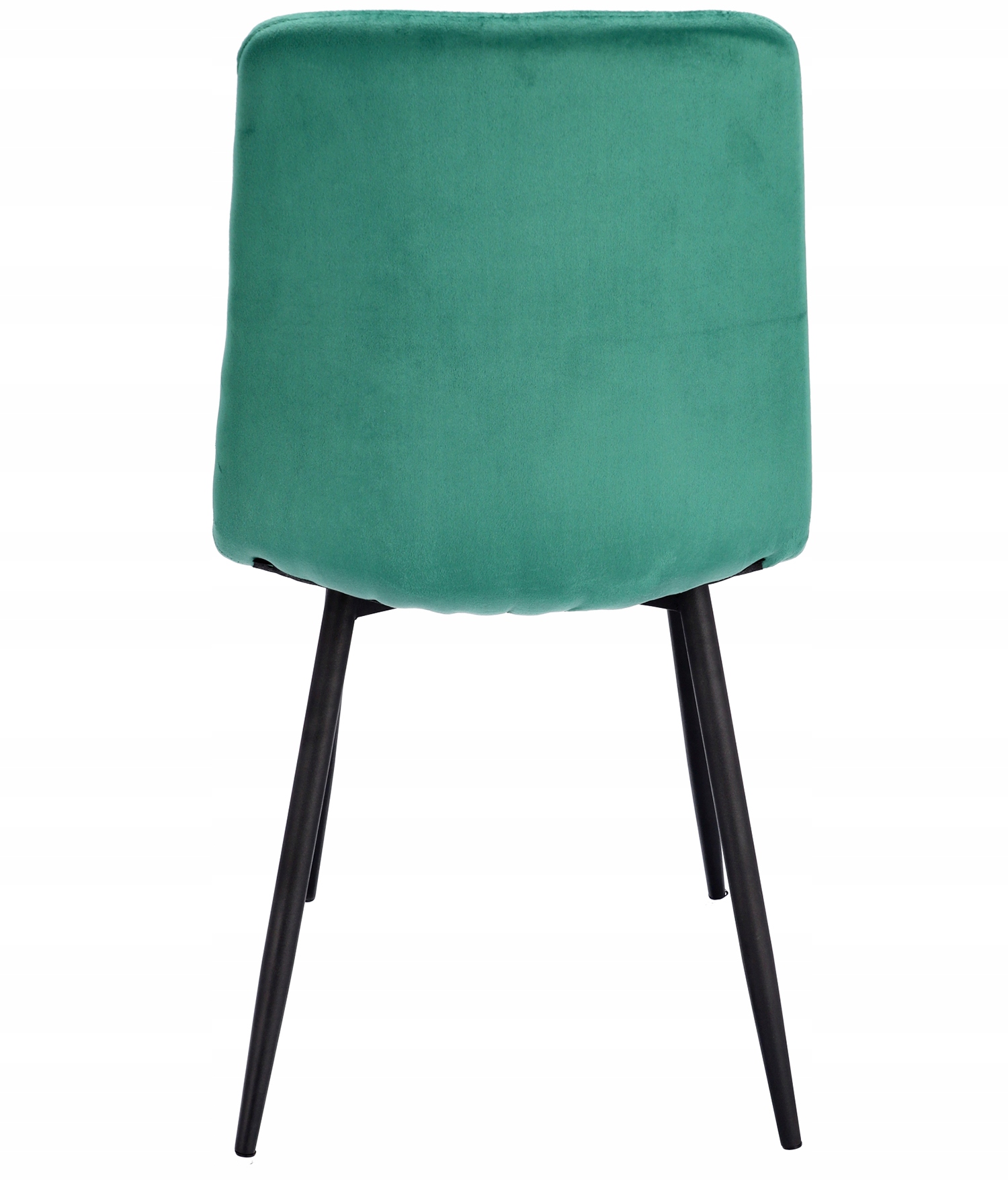 4 x krzesło tapicerowane pikowane welur nowoczesne