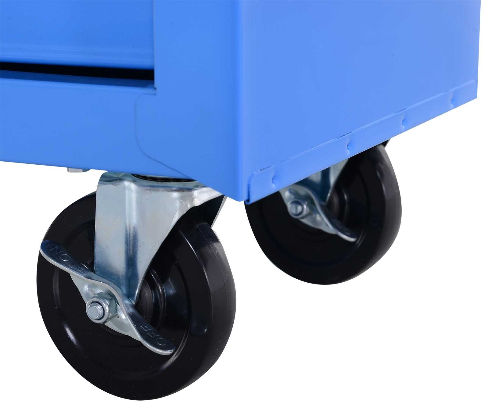 wózek narzędziowy 5 szuflad - niebieski