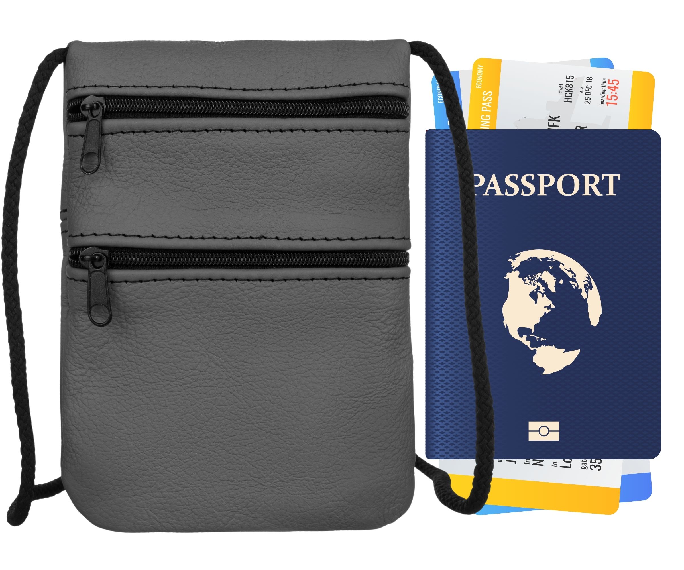 paszportówka pu pasz-zw-l.gray