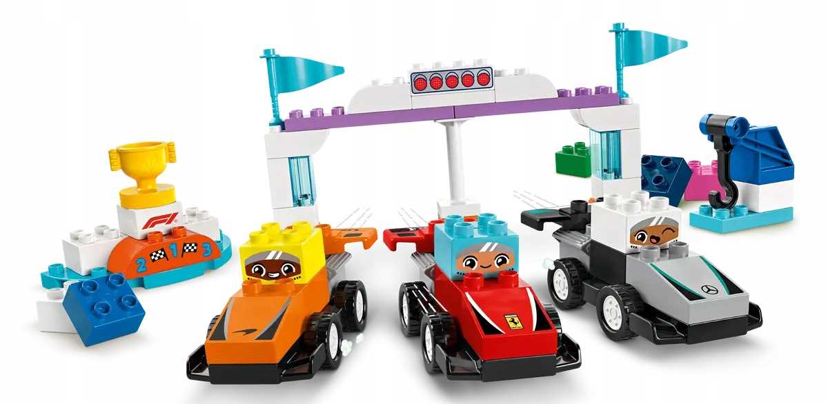 10445 - lego duplo - bolidy i kierowcy f1®