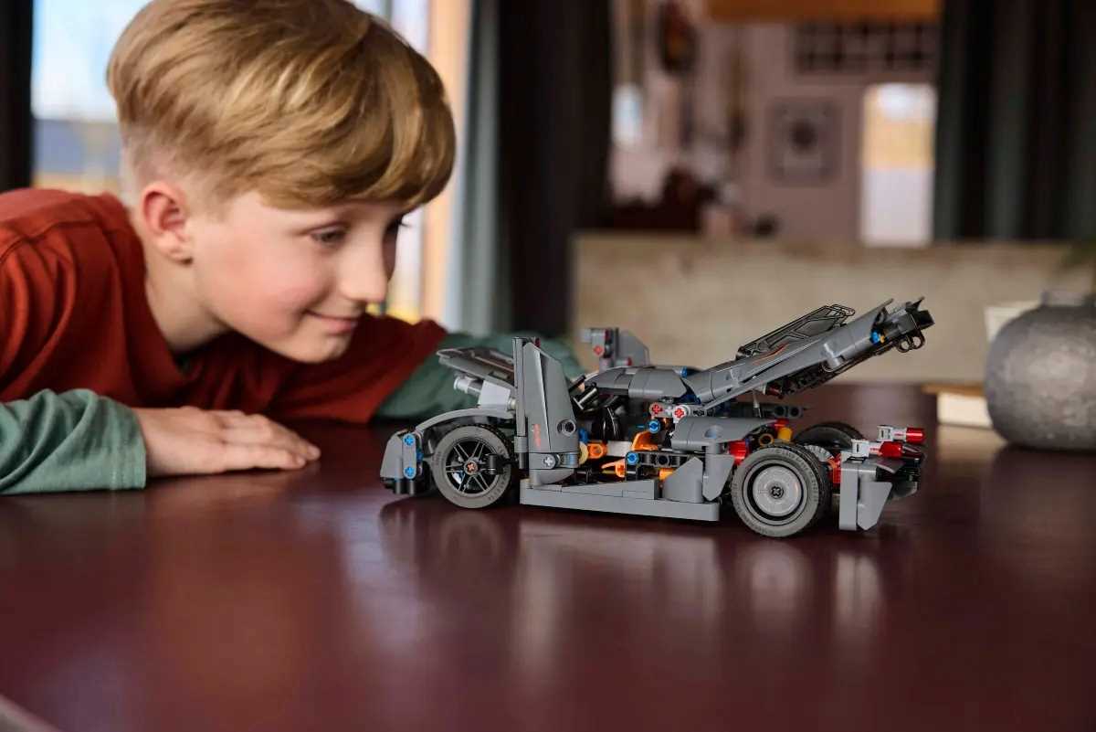 42173 - lego technic - szary hipersamochód koenigsegg jesko absolut