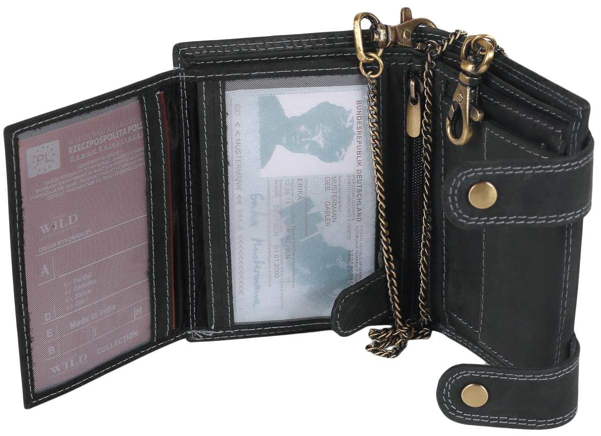 portfel męski skórzany 2901-bic black