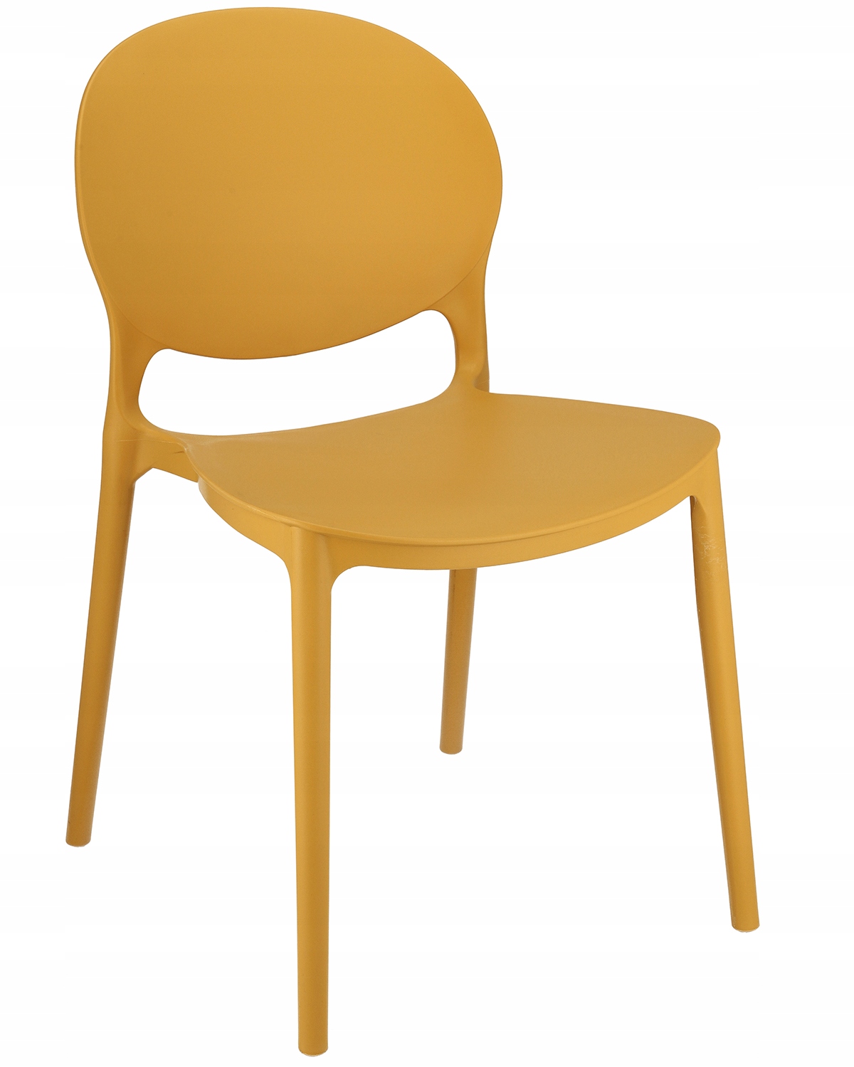 krzesło justin musztardowe