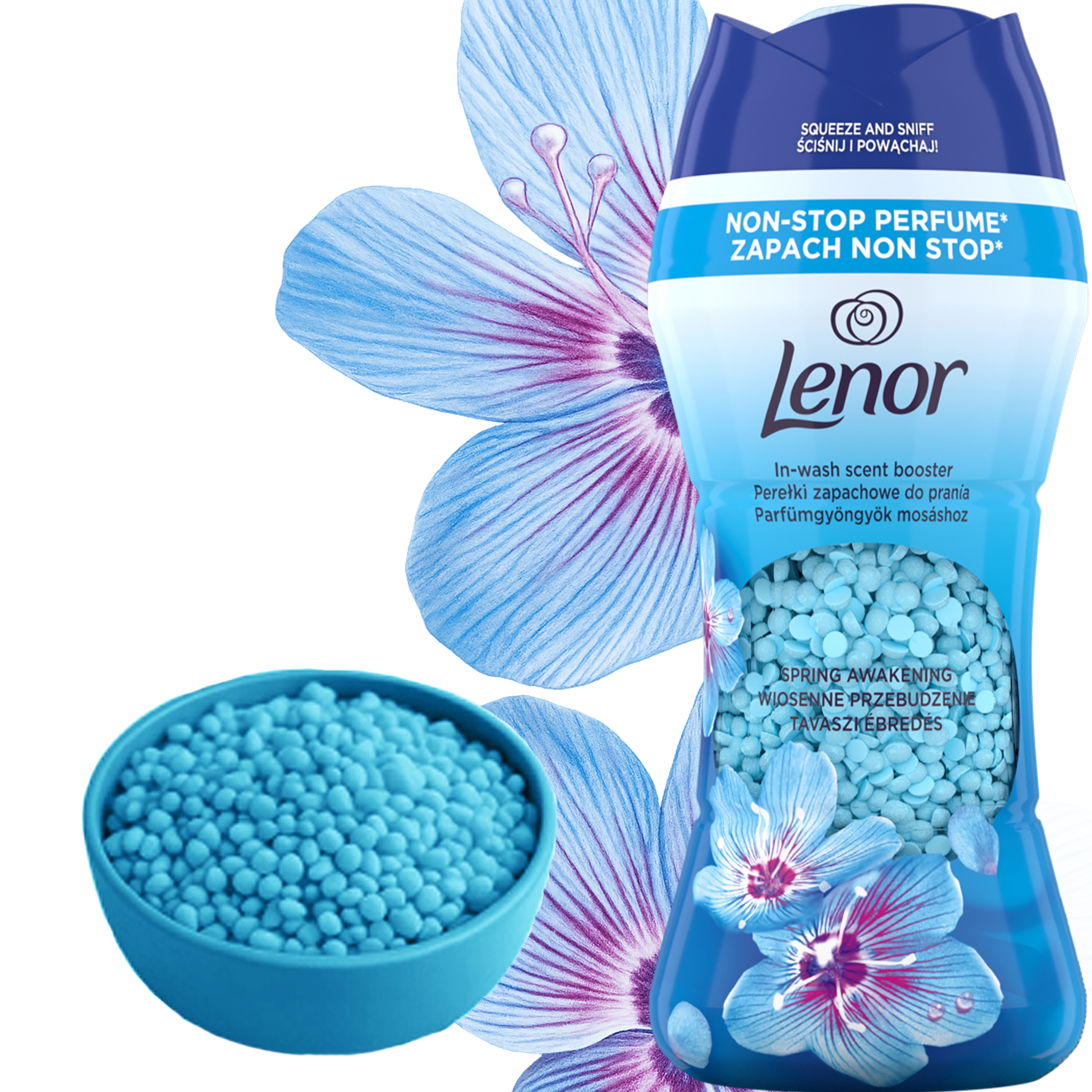 lenor perełki zapachowe do prania 195g wiosenne przebudzenie/spring