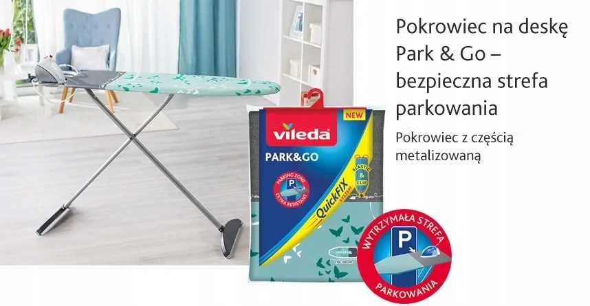 pokrowiec na deskę vileda park&go