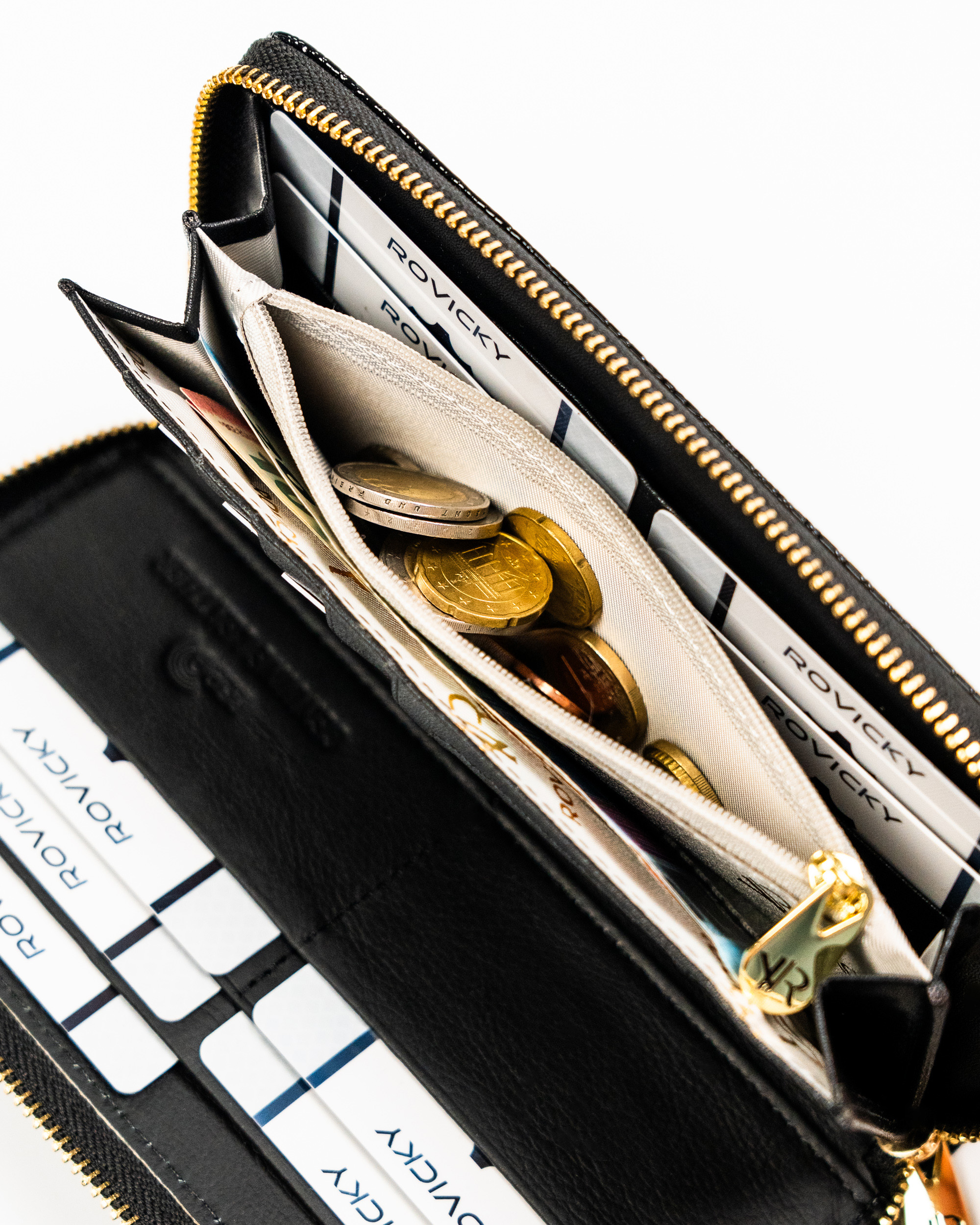 portfel damski skórzany rh-25-1-rs-5395 black