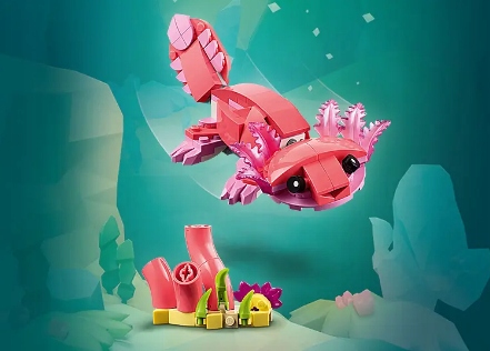 31170 - lego creator - dzikie zwierzęta: różowy flaming