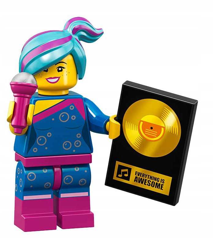 71023 - lego minifigures - lucy ze wspomnień - the lego movie 2