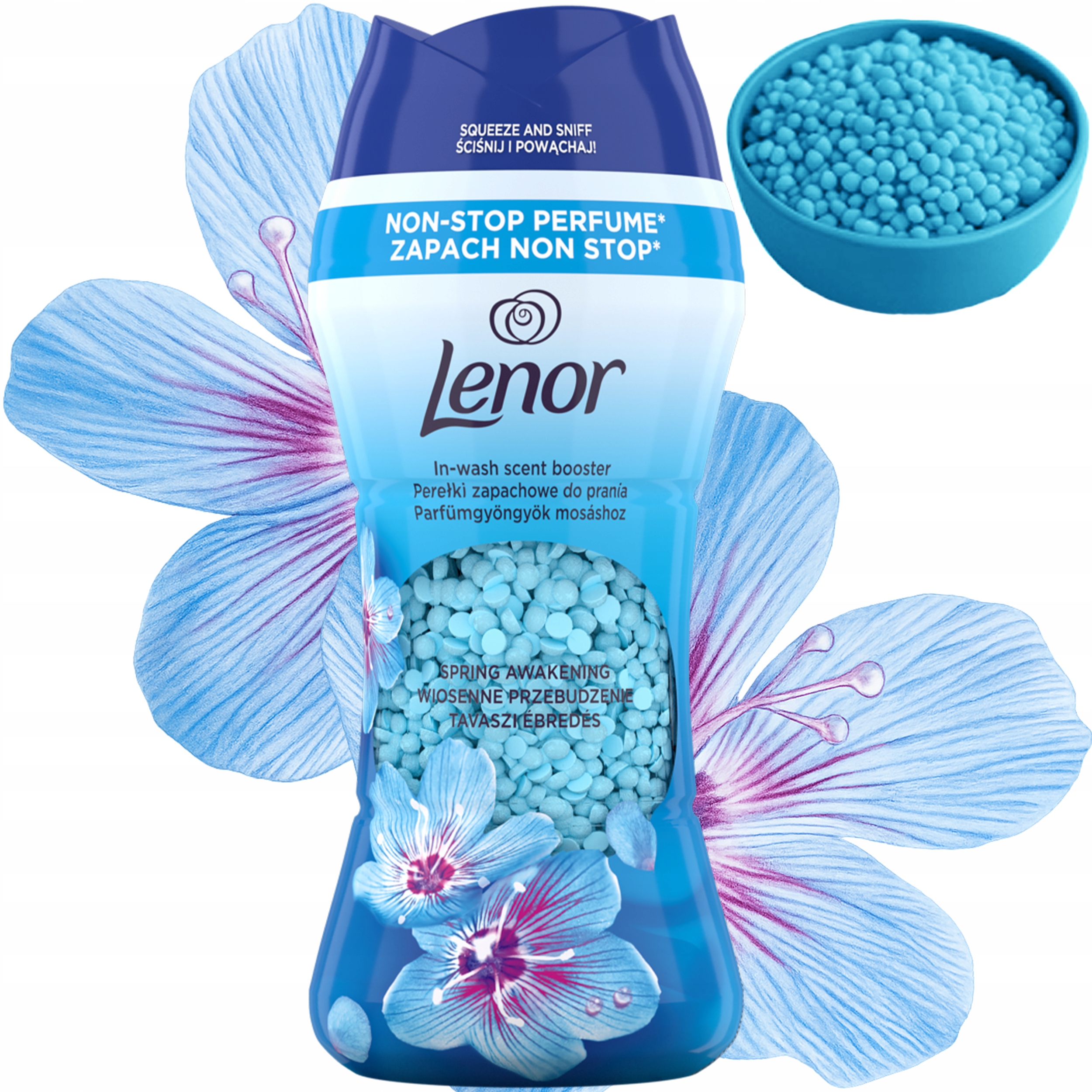 lenor perełki zapachowe do prania 195g wiosenne przebudzenie/spring
