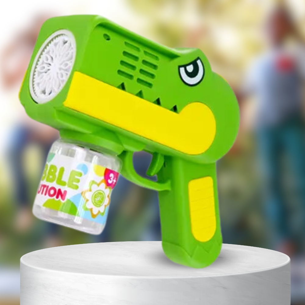 pistolet na bańki mydlane aparat do tworzenia baniek mydlanych + płyn