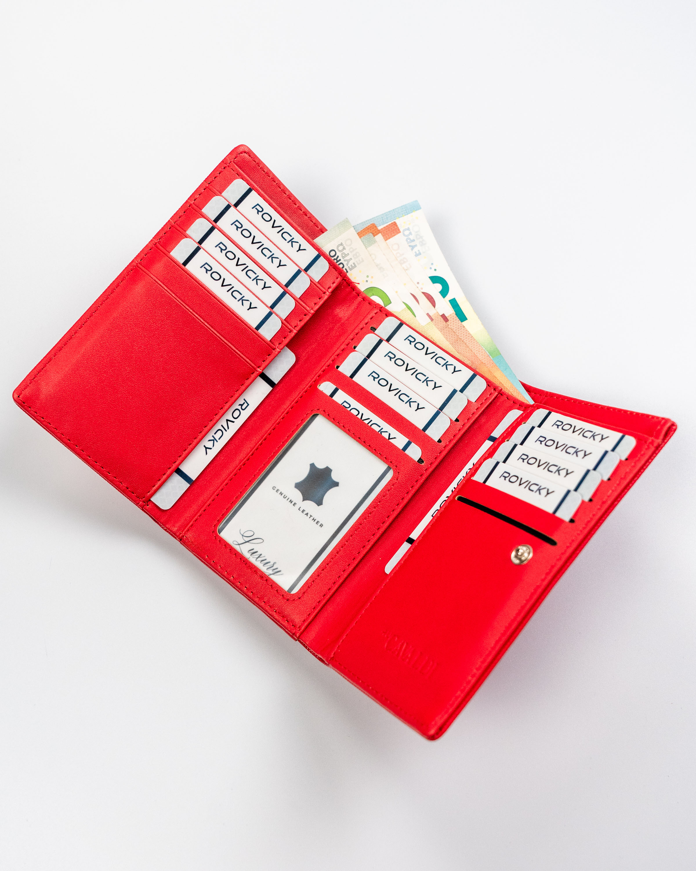 portfel damski pu gd23-sfk-7564 red