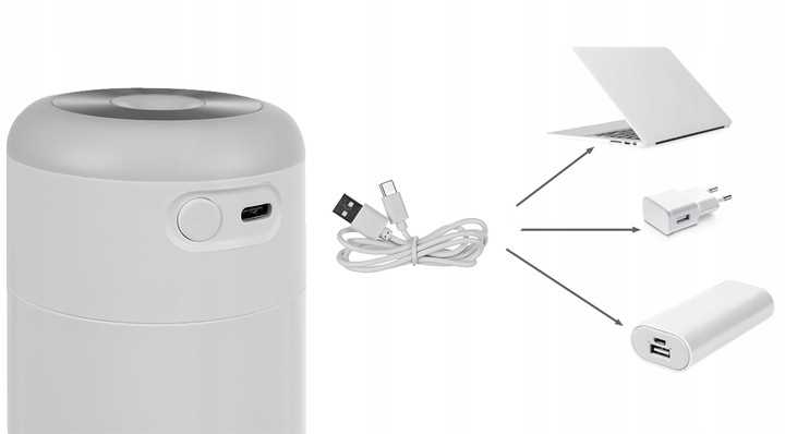 nawilżacz powietrza z dyfuzorem zapachu led np1636