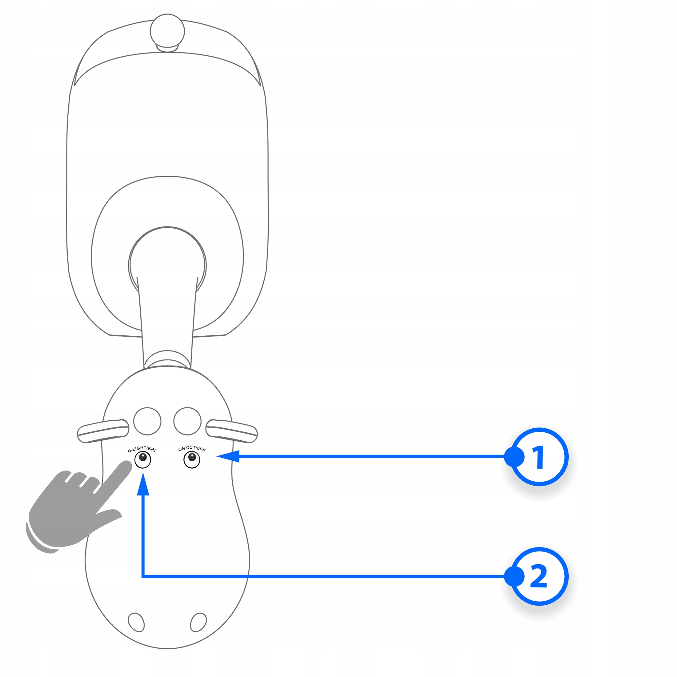 lampka biurkowa dla dzieci na biurko stołowa led