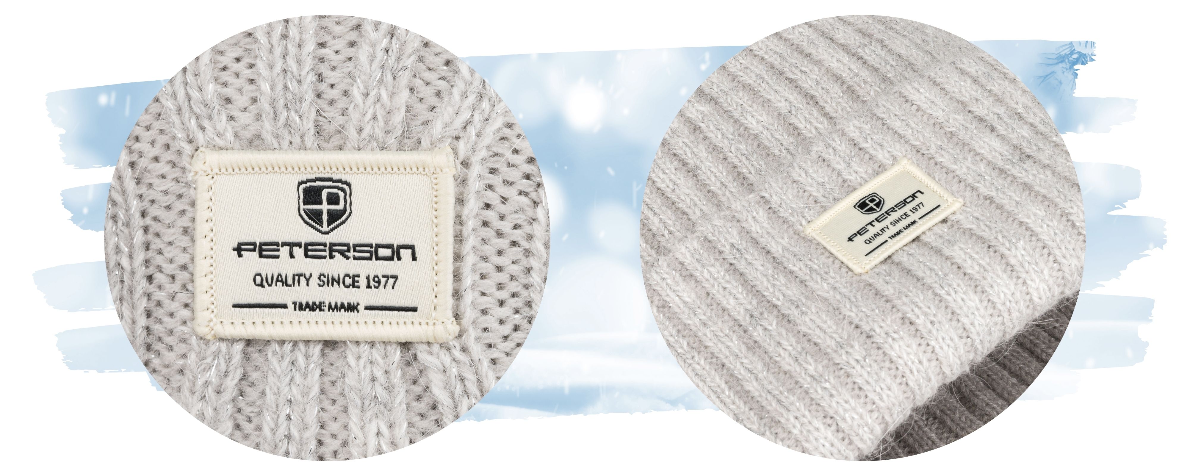 czapka ptn hat-08-7750 grey