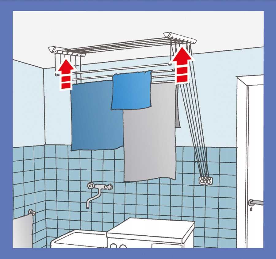 suszarka ścienno - sufitowa vileda highline 160