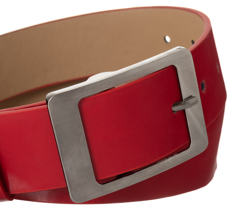 pasek damski pu sbb-cv-4a red