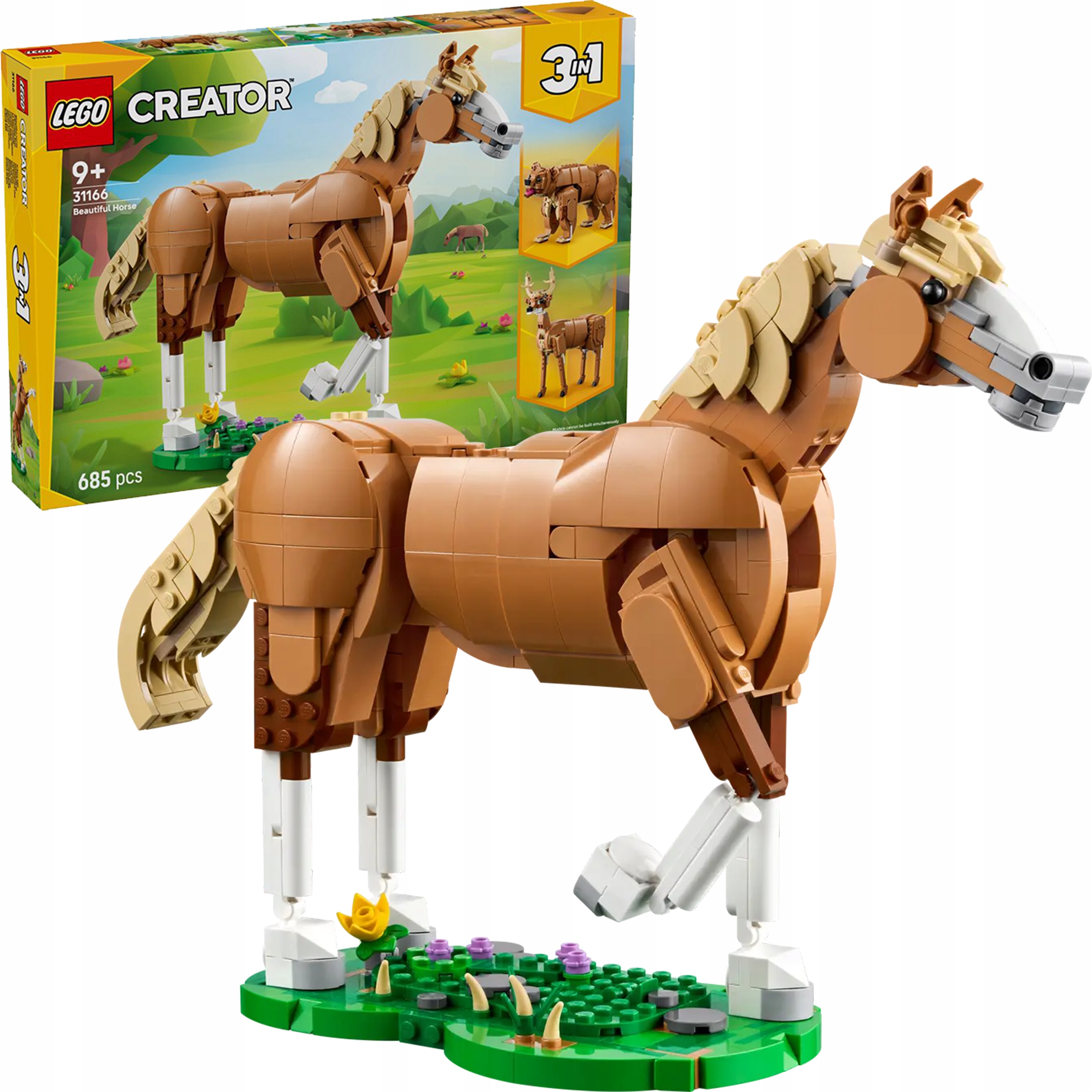 31166 - lego creator - piękny koń