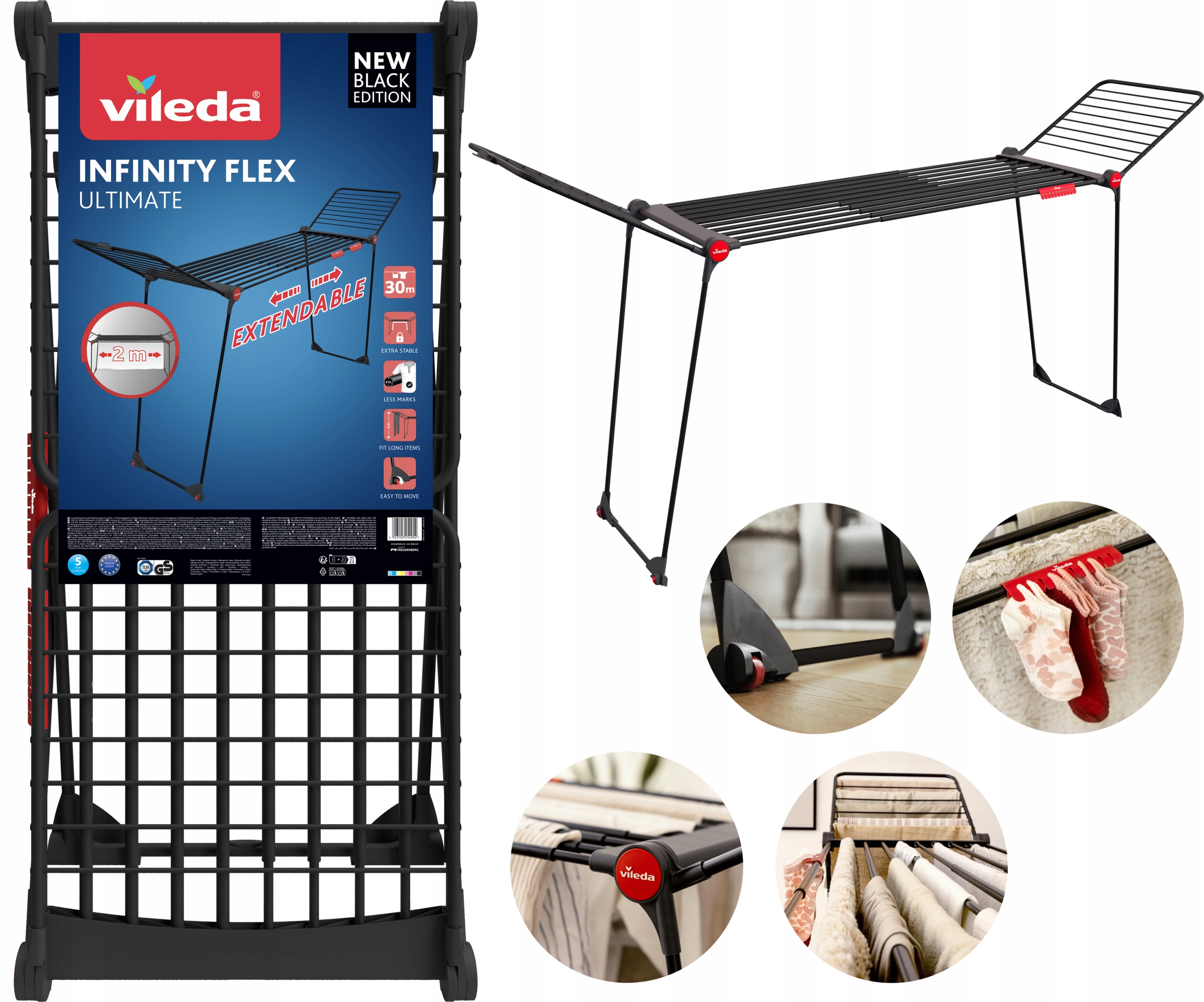 suszarka vileda infinity flex ultimate