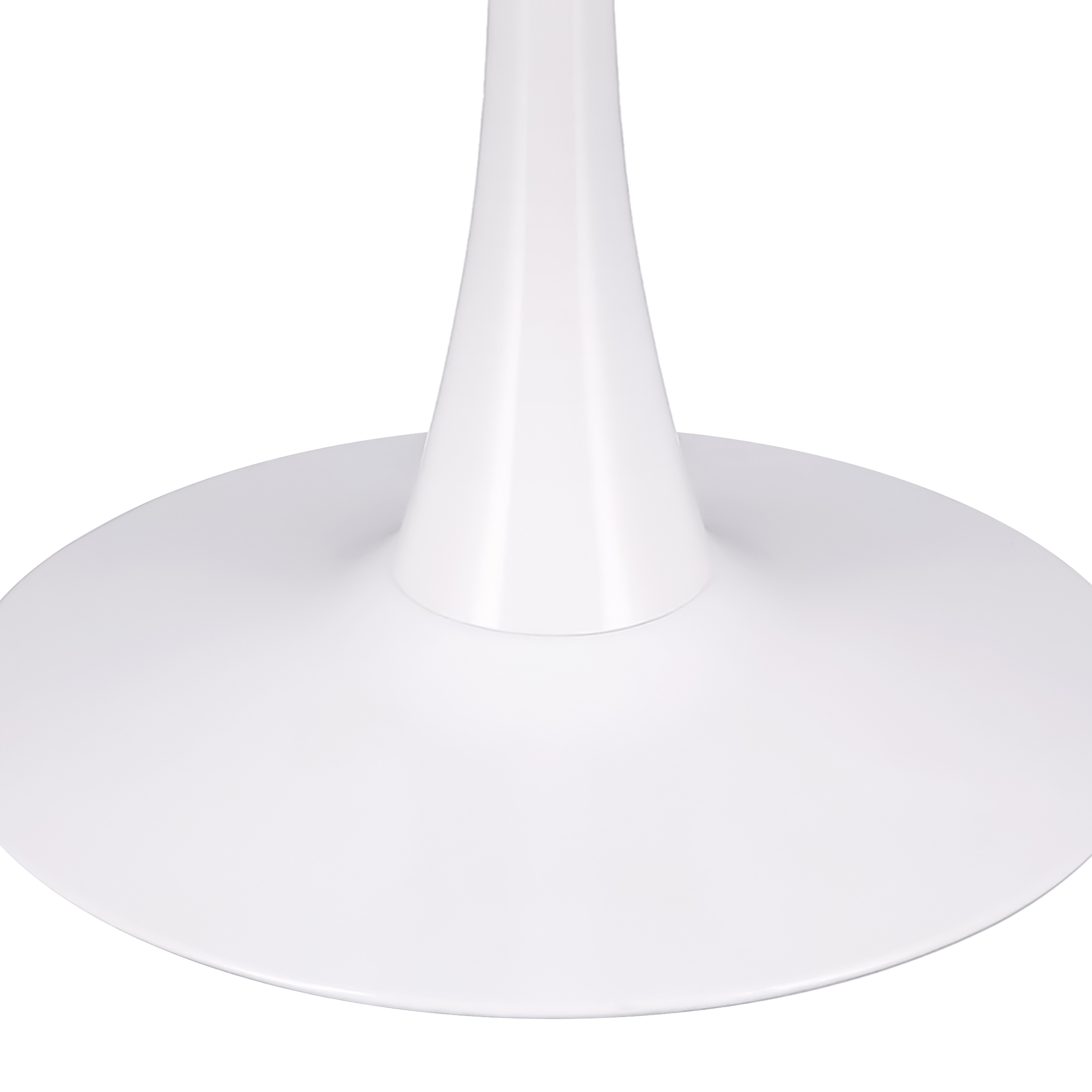 nowoczesny biały okrągły stół  do salonu jadalni kuchni