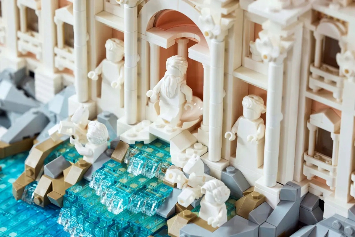 21062 - lego architecture - fontanna di trevi