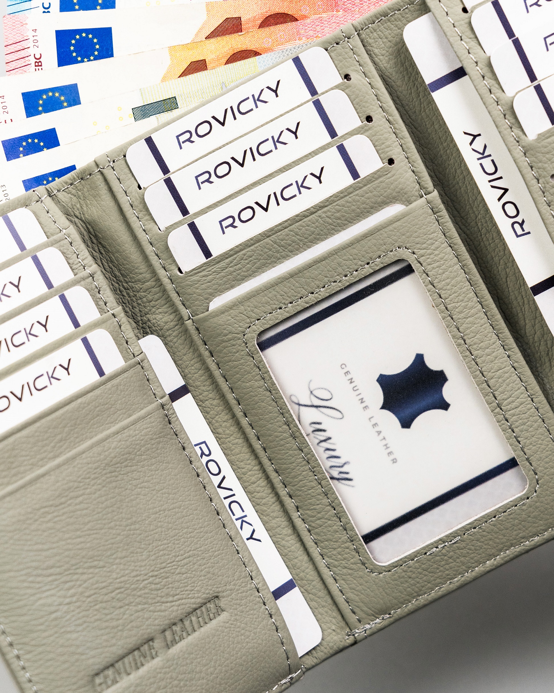 portfel damski skóra+pu pn29-fl-bl-multi