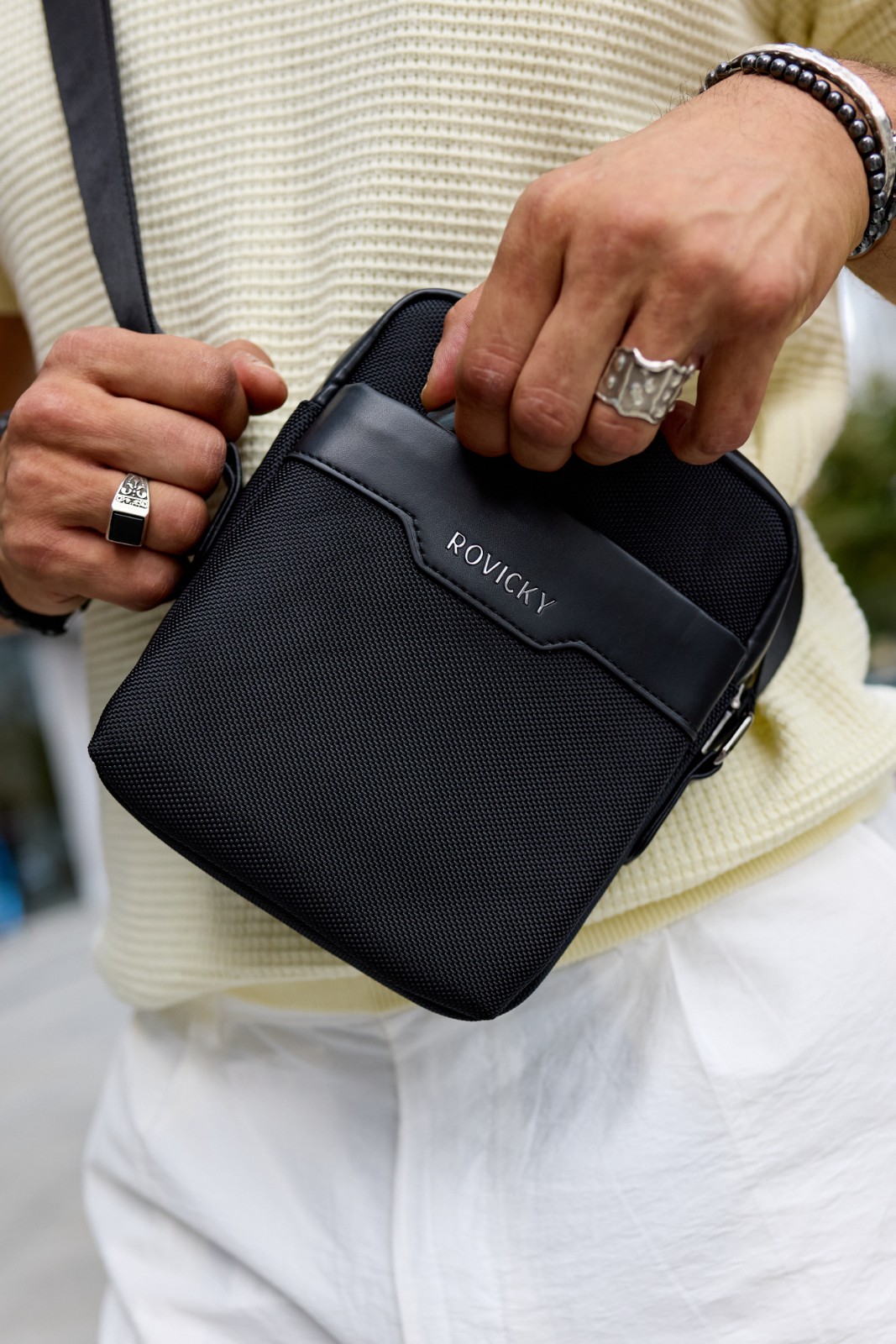 torba męska pu r-3001-6762 black