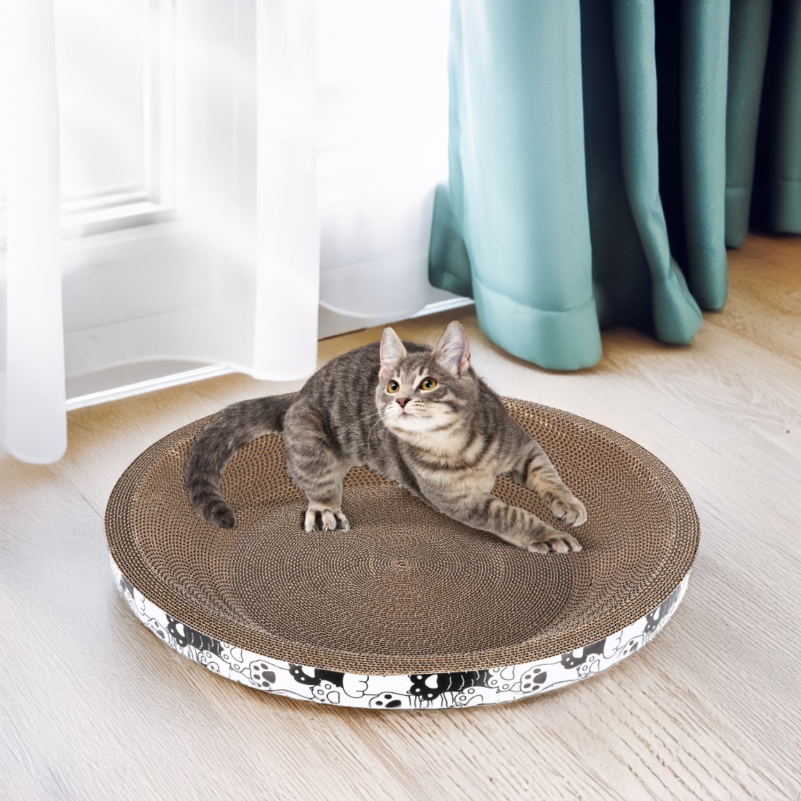 drapak dla kota  tekturowy  legowisko do drapania leżak kartonowy dla kotów