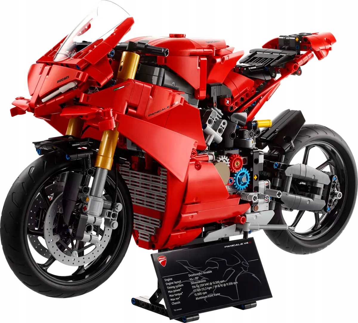 42202 - lego technic - motocykl ducati panigale v4 s