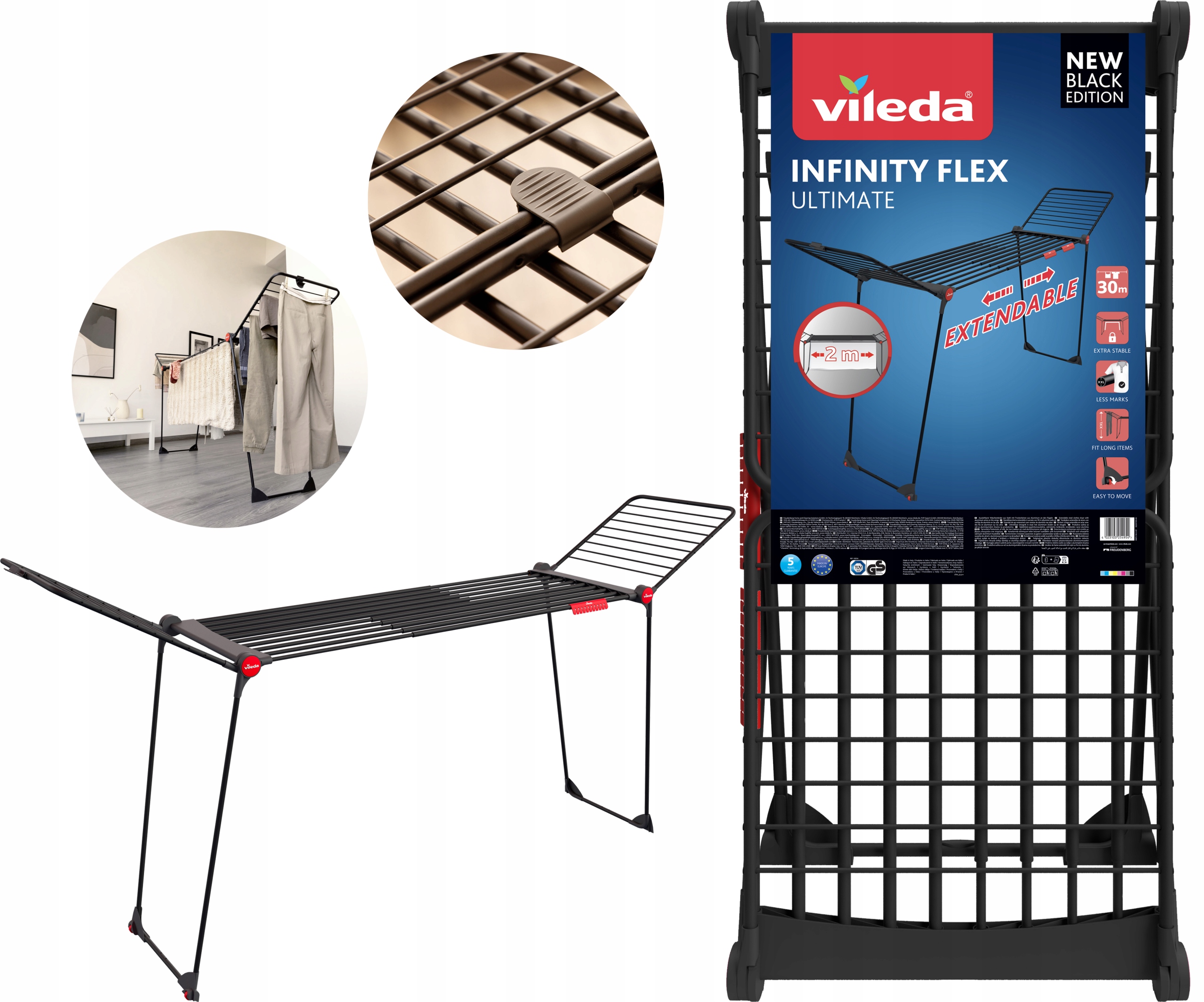 suszarka vileda infinity flex ultimate