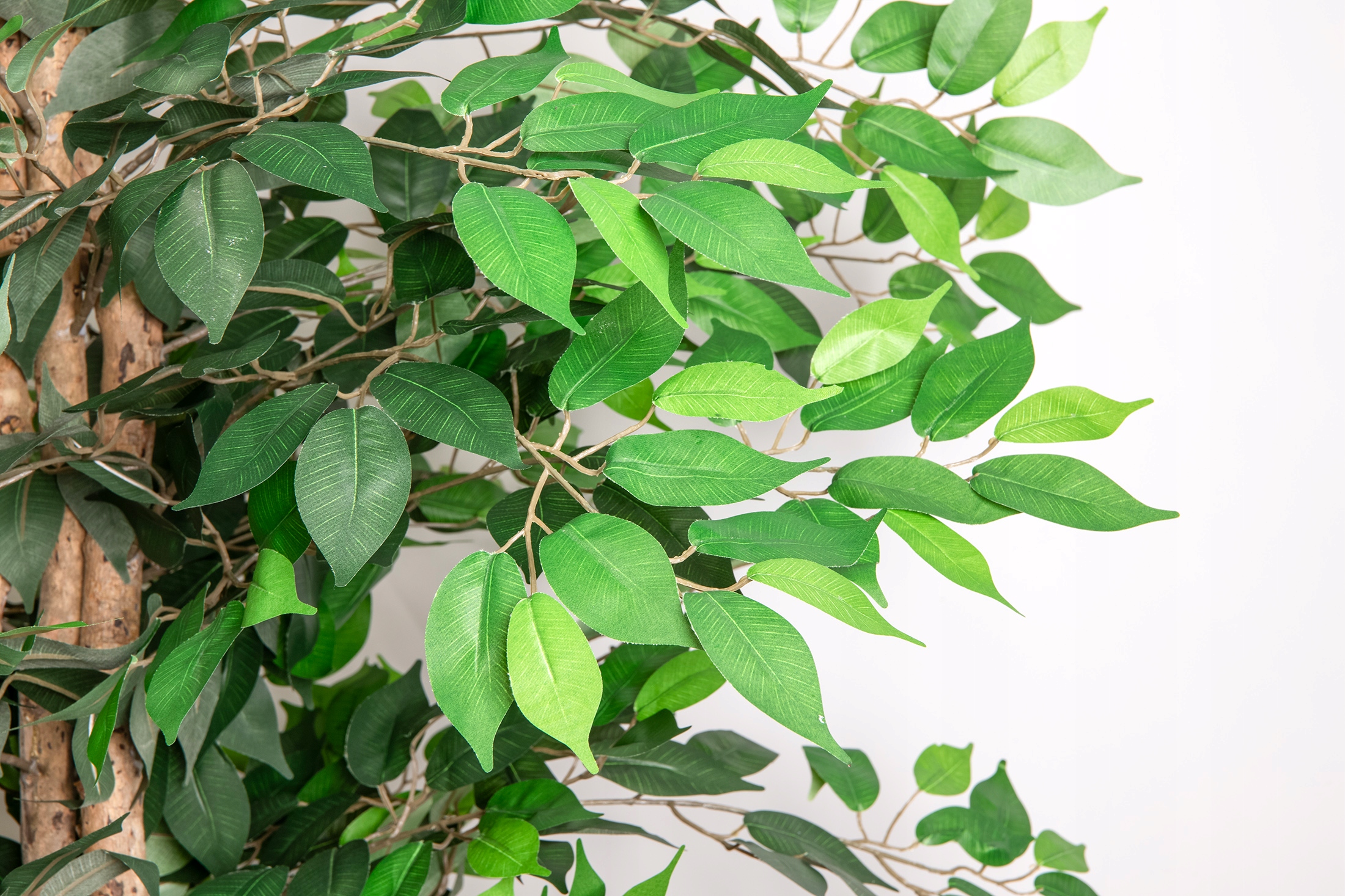 drzewo figowiec sztuczne drzewko ozdobne w doniczce 200 cm