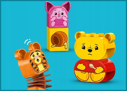 10457 - lego duplo - przyjęcie urodzinowe kubusia puchatka