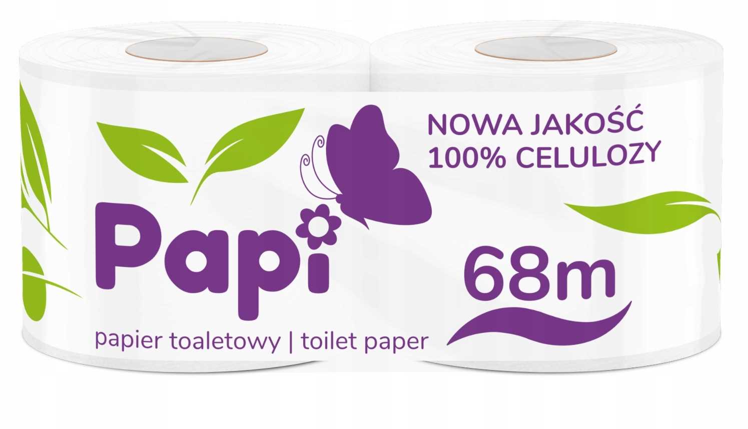 papier toaletowy 2r papi 2w - 168 rolek