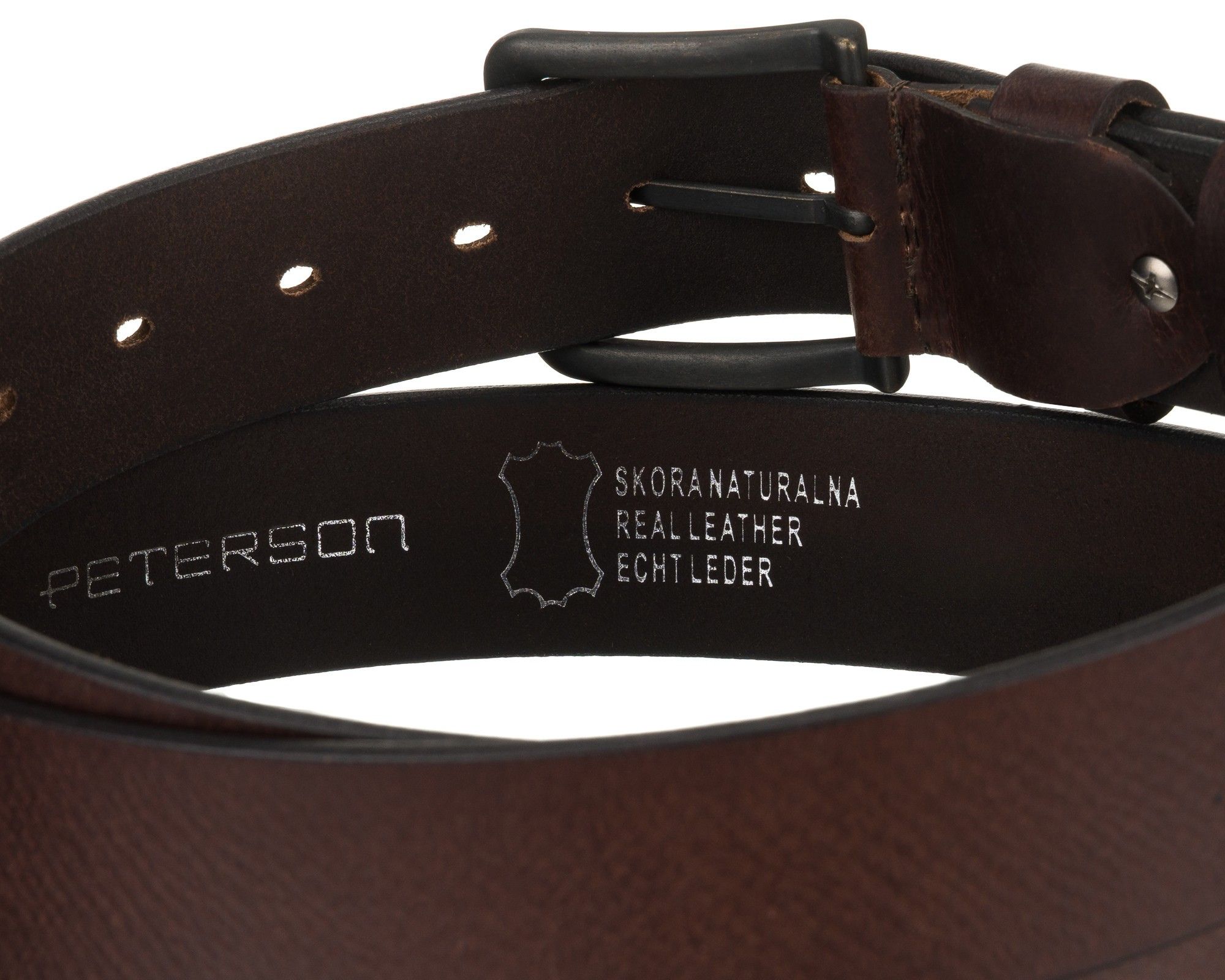 pasek męski ptn ltp-33-115-1618 brown