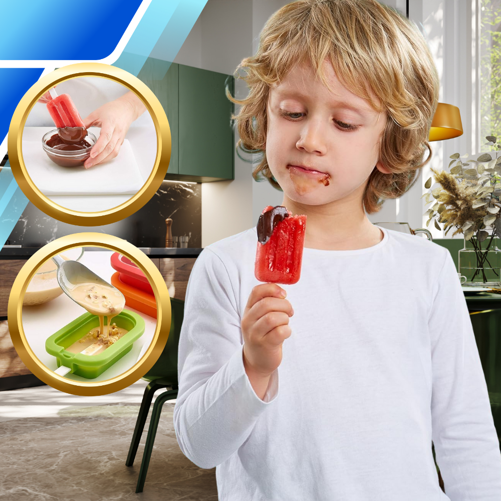 foremki forma silikonowa do lodów na patyku formy foremka lodu deserów lody