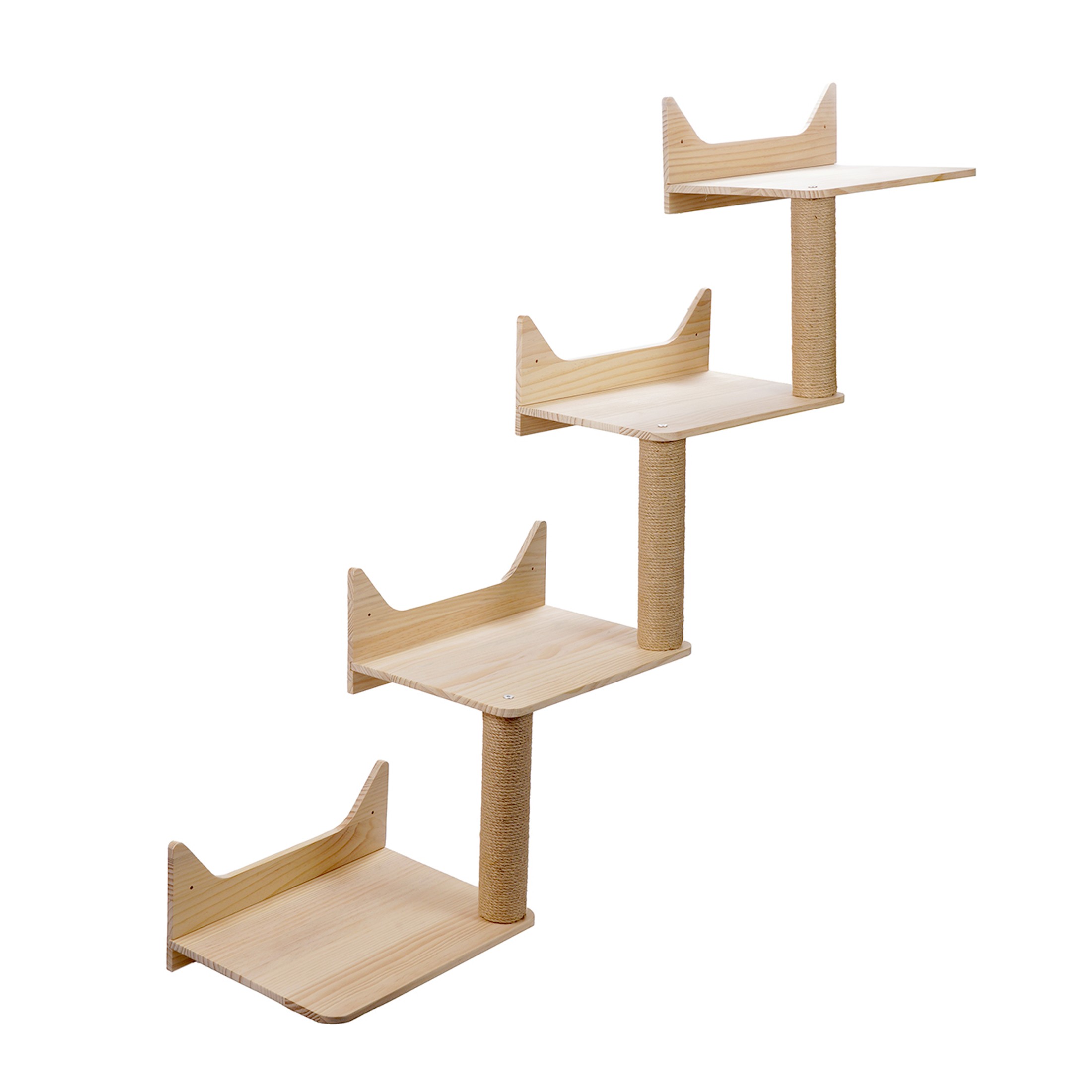 plac zabaw dla kota ścianka wspinaczkowa 11-elementów legowisko domek budka